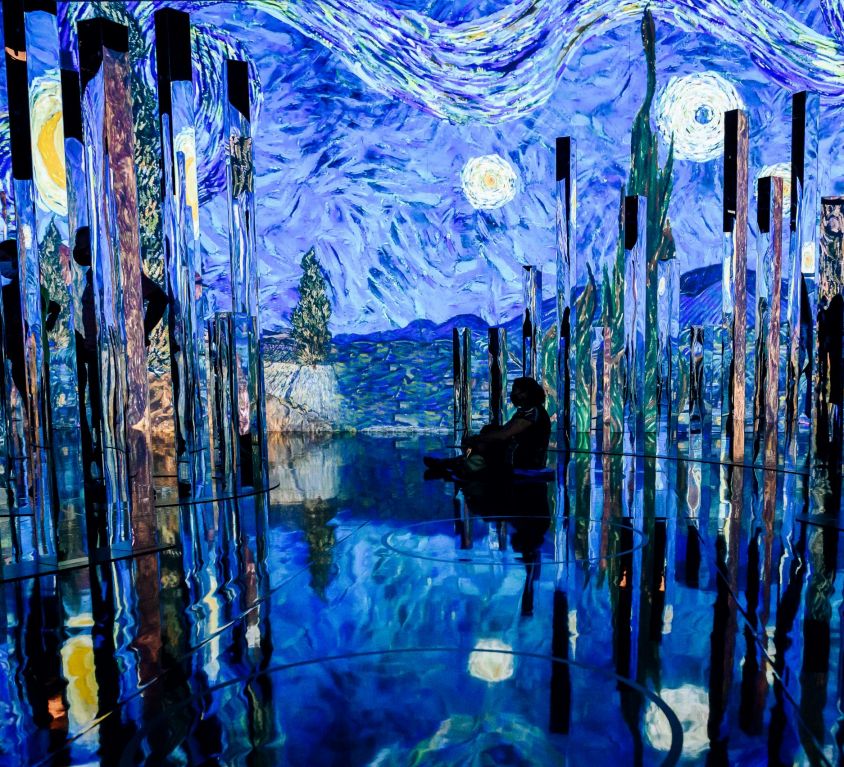 Immersive Van Gogh NYC 17, photo credit Nina Westervelt
